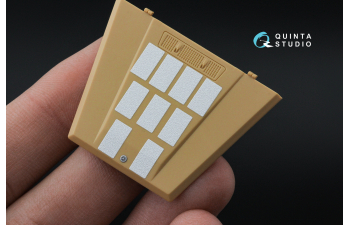 3D Декаль интерьера кабины Mercedes-Benz Wolf SSA (Neverland Hobby) (с 3D-печатными деталями)