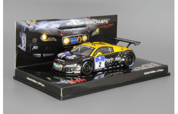 AUDI R8 LMS #2 24h Nurburgring (2010), black / yellow