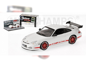 PORSCHE 911 GT3 RS - WHITE (WITH RED STRIPE) - &#180;TOP GEAR&#180; L.E. 2009 pcs.