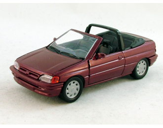 FORD Escort Cabriolet, dark red