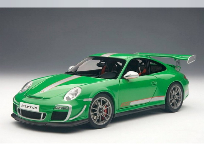 PORSCHE 911 (997) GT3 RS 4.0 2011, green