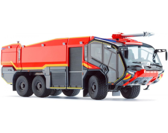 Panther 6X6 Fire Brigade Rosenbauer FLF, red