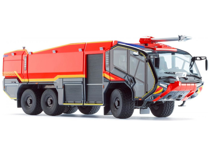 Panther 6X6 Fire Brigade Rosenbauer FLF, red