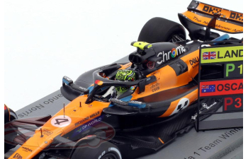 McLAREN MCL39 #4 Winner Monaco GP Formula 1 World champion Lando Norris (2025)