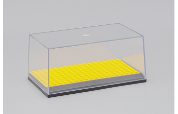 Бокс черный подиум + LEGO желтый