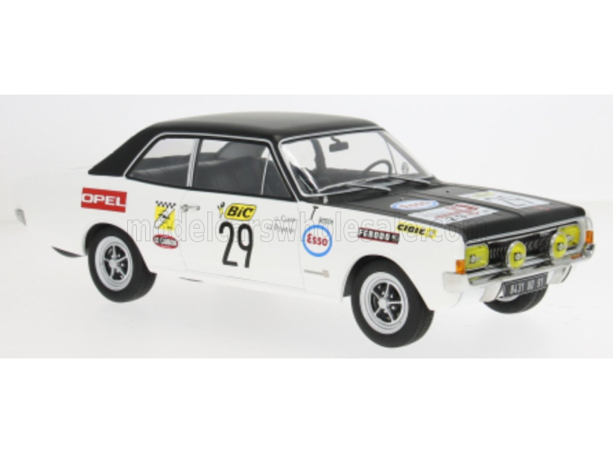 OPEL Commodore GS/E N 29 (night version) Rally Tour De France Automobile Jean Louis Clarr - Jean Pierre Peyroux (1971)