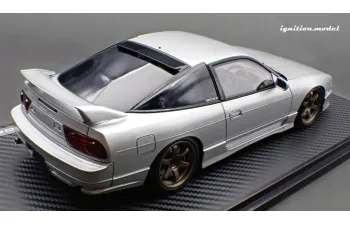 NISSAN 180 SX TYPE X (RPS13), silver