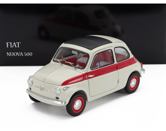 FIAT 500 Sport (1958), White Red