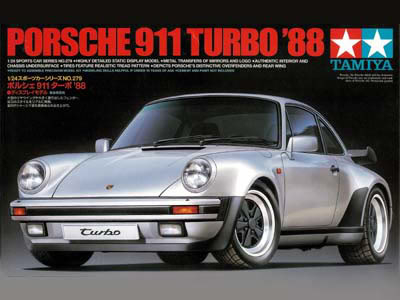 Сборная модель PORSCHE 911 turbo 1988