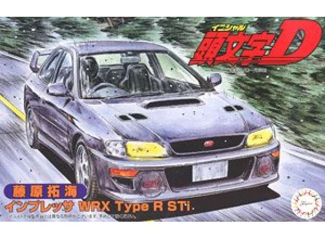 Сборная модель Impressa WRX TypeR Sti Fujiwara Takumi