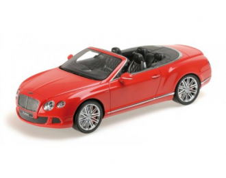 BENTLEY CONTINENTAL GT SPEED CONVERTIBLE - 2013 - RED