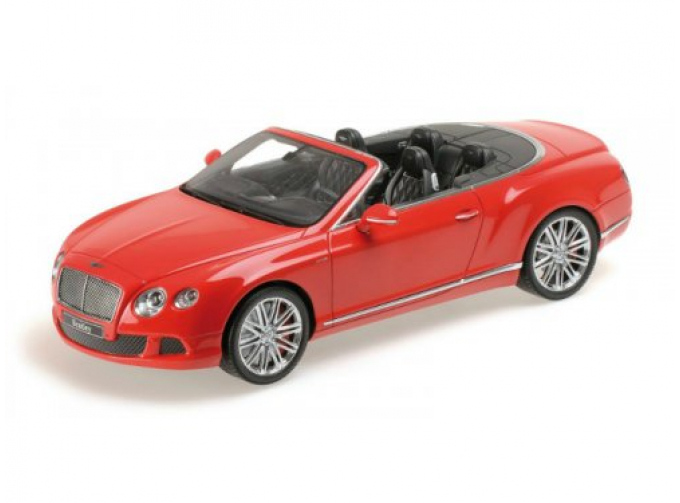 BENTLEY CONTINENTAL GT SPEED CONVERTIBLE - 2013 - RED