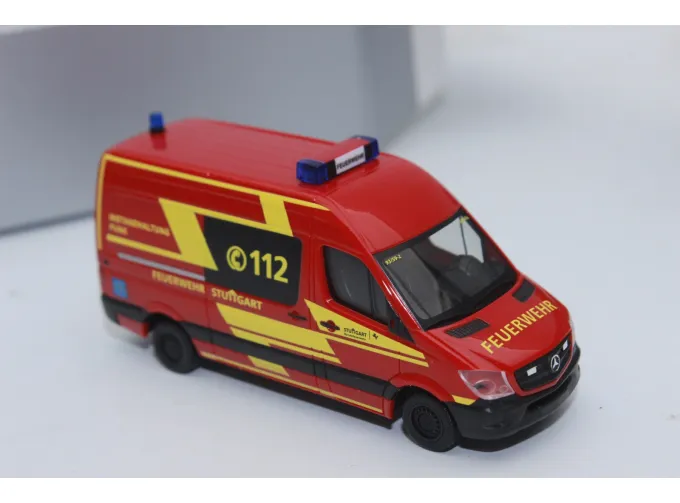MERCEDES-BENZ Sprinter Berufsfeuerwehr Stuttgart, red/yellow