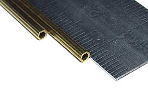 Шестигранная латунная трубка 3,2 мм, 1шт