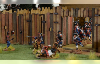 Сборная модель THE LAST OUTPOST 1754-1763 FRENCH AND INDIAN WAR - BATTLE SET