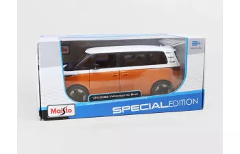 VOLKSWAGEN ID. Buzz (2023), оранжевый с белым