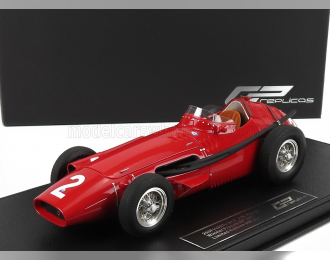 MASERATI F1  250f N 2 Winner French Gp Juan Manuel Fangio 1957 World Champion - Con Vetrina - With Showcase, Red