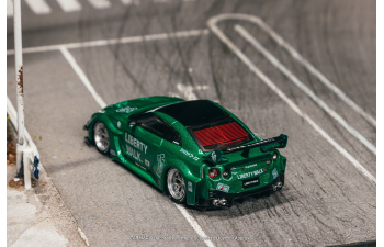 NISSAN GT-R (R35) LB Super Silhouette (2026), emerald green 