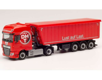 DAF XF K.Sz. DHT Lust auf Last, red