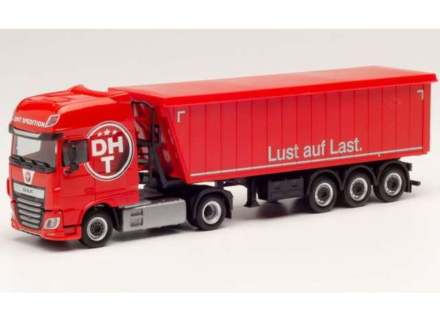DAF XF K.Sz. DHT Lust auf Last, red