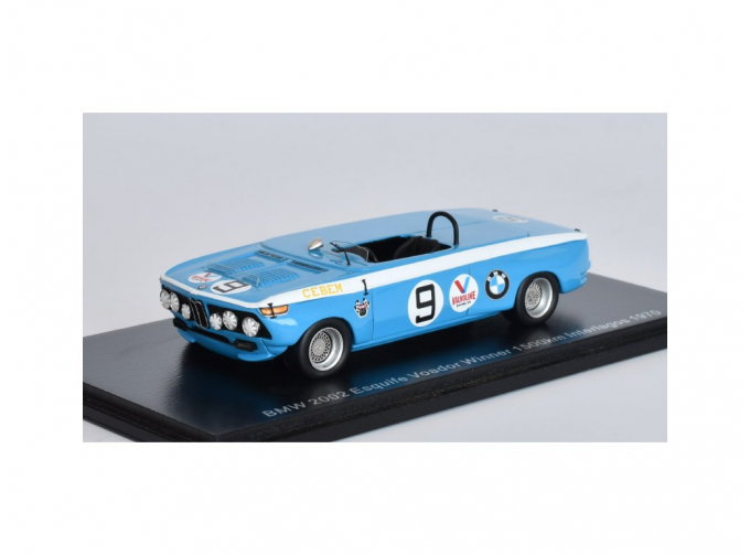 BMW Spider N.9 Winner 1500km Interlagos (1970), blue