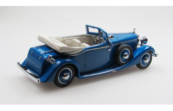 HISPANO SUIZA J12 Купе производвства Фернандес и Даррен (Париж) (1934), синий