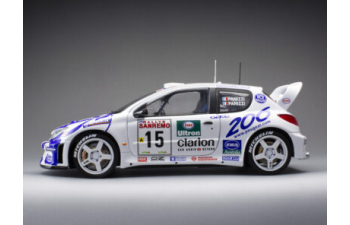 PEUGEOT 206 WRC Team Peugeot ESSO №15 2nd Rally Sanremo G.Panizzi/H.Panizzi (1999)