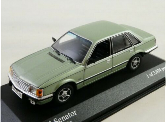 OPEL Senator (1980), green metallic