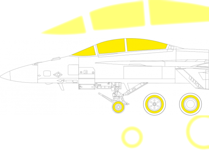 Маска окрасочная F/ A-18F TFace