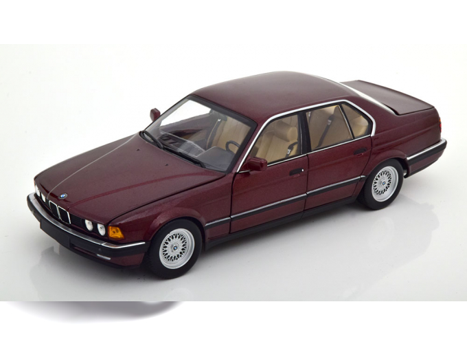 BMW 730i E32 (1986), dark red-metallic