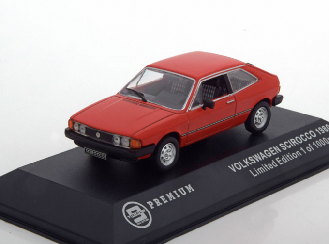 VOLKSWAGEN Scirocco (1980), red