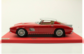 FERRARI 410 Superamerica Scaglietti Coupe (1957), red silver