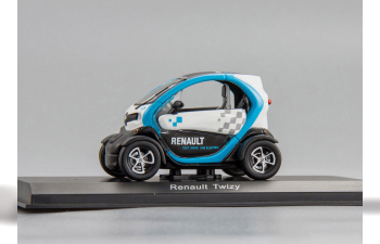 RENAULT Twizy (2015), white / blue / black