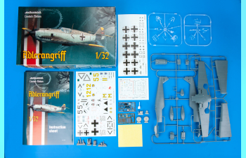 Сборная модель Немецкий истребитель ADLERANGRIFF