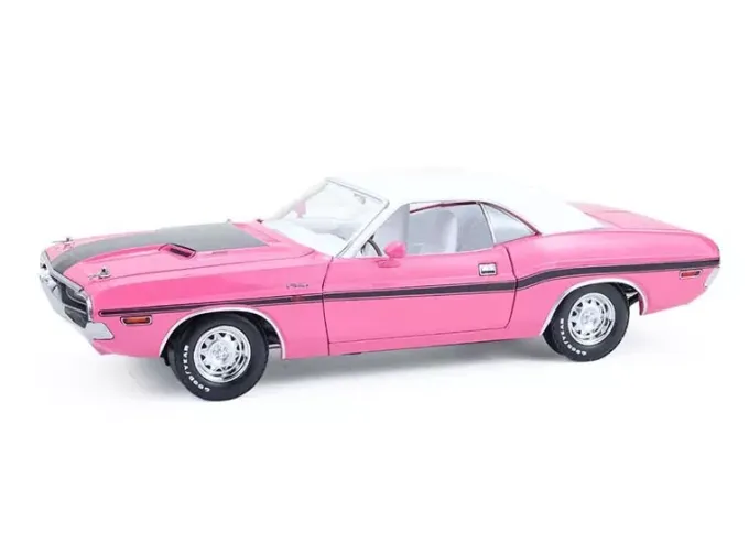 DODGE Challenger R/T Hardtop 440 Six Pack (1970) Panther Pink/Black/White