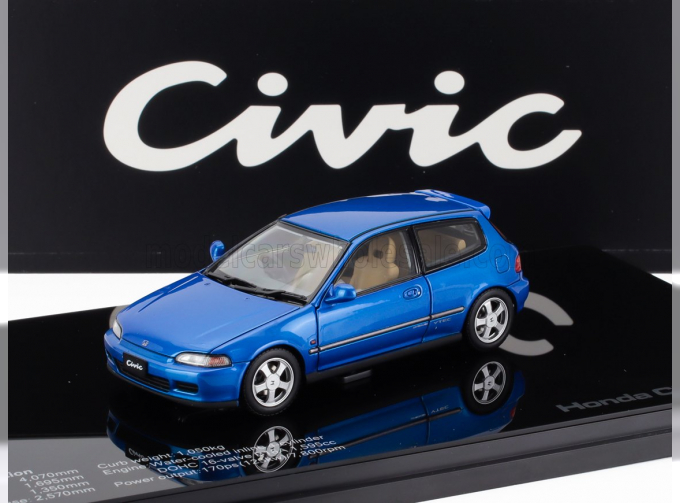 HONDA Civic Sir Ii Eg6 Vtec (1993), blue
