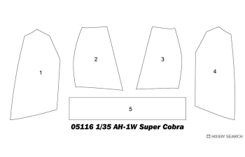 Сборная модель Ударный американский вертолёт AH-1W Super Cobra