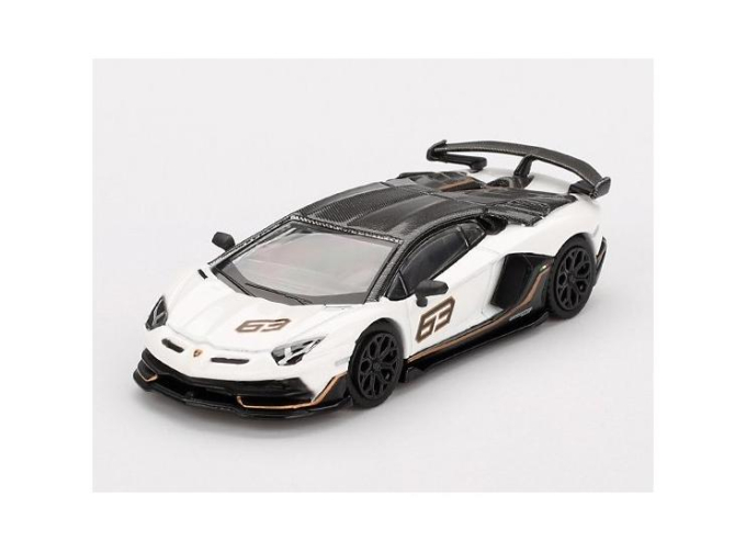 LAMBORGHINI Aventador SVJ 63 RHD, white
