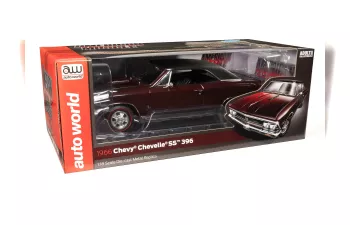 CHEVROLET Chevelle SS 396 (1966), dark red matt-black