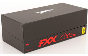 FERRARI FXX Black №30 (Michael Schumacher), silver