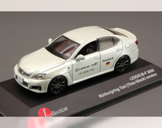 LEXUS IS-F Nurburing Taxi ( Timo Glock ) Version (2009), white