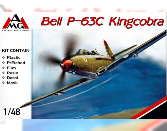 Сборная модель Истребитель Bell P-63C Kingcobra СССР