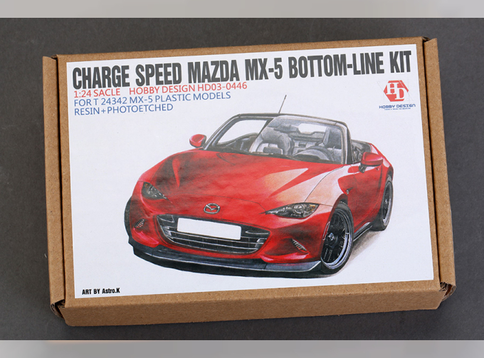 Конверсионный набор Charge Speed Mazda MX-5 Bottom-Line Detail-up Set для моделей T 24342(Resin+PE+Metal parts)