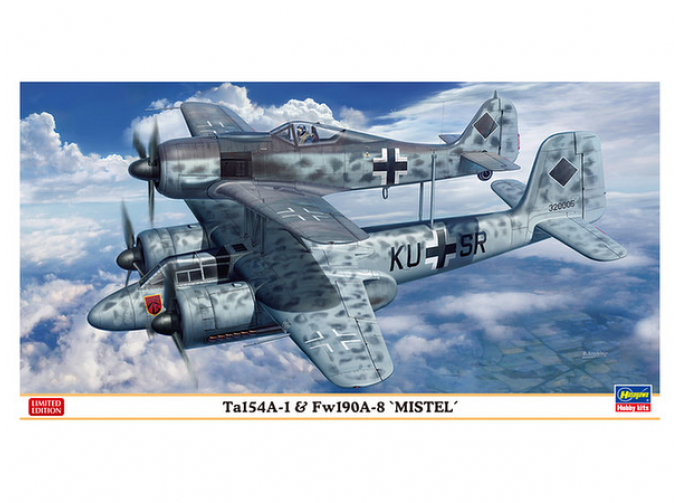 Сборная модель Самолеты Ta154A-1 and Fw-190A-8