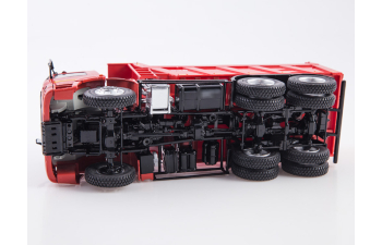 Камский грузовик 65802-87 (S5) самосвал, красный