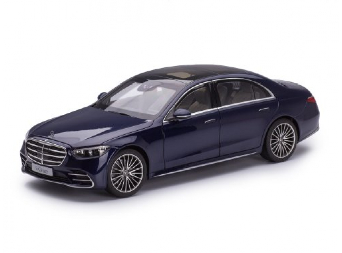 MERCEDES-BENZ S-class AMG-line W223 nautical blue (синий металлик), 2021