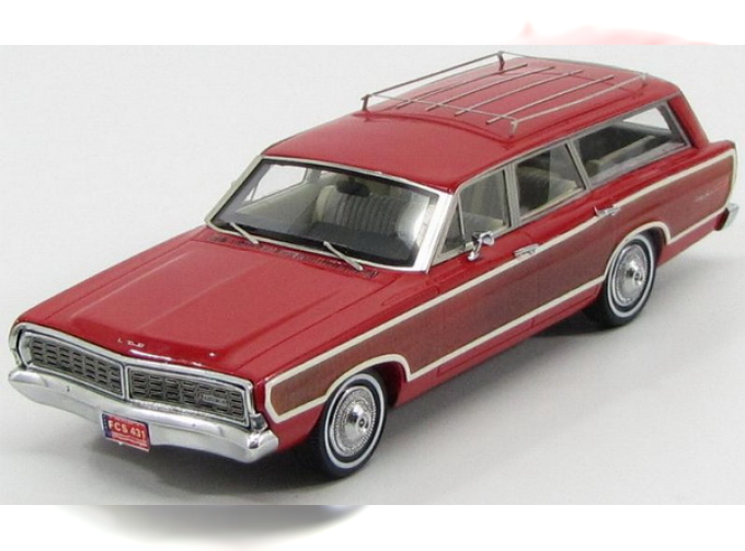 FORD Country Squire Station Wagon 1968, red