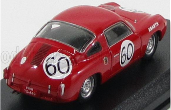 FIAT Abarth 700s Coupe N 60 24h Le Mans 1960 Rigamonti - Cattini, Red