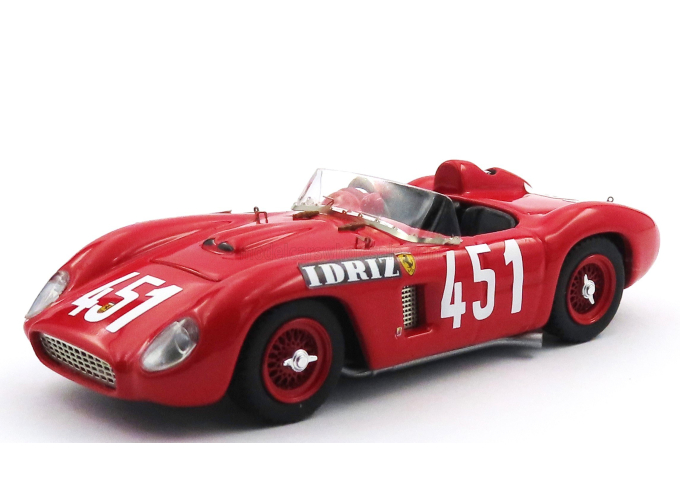 FERRARI 500tr Spider №451 Winner Class Mille Miglia (1957) Gino Munaron, Red