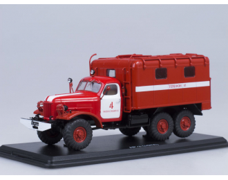 Пожарный рукавный автомобиль АР-2 (на шасси ЗИL-157К), красный